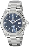 TAG Heuer Men's 'Aquaracer' Swiss Automatic Stainless Steel Dress Watch, Color: Silver-Tone (Model: WAY2112.BA0928)