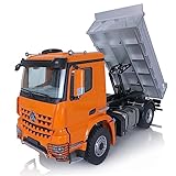 Système de basculement entièrement fonctionnel : le moteur, l'ESC et le servo fonctionnent ensemble pour fournir un mécanisme de basculement fiable et réactif. En appuyant sur un bouton de la télécommande, le camion peut vider sa charge avec précision, ajoutant du réalisme à l'heure de jeu.