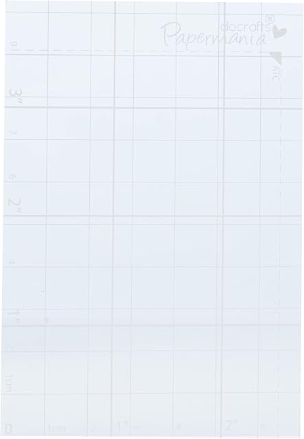 Papermania 2.75 x 4-inch Stamp Block, Transparent