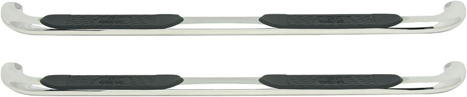 Westin 21-1950 Platinum 4 Oval Nerf Bars fits 1999-2013 Silverado Sierra 1500 2001-2014 Silverado Sierra 2500 3500HD Crew Cab (Exc 2011-2014 HD Diesel) Polished Pair