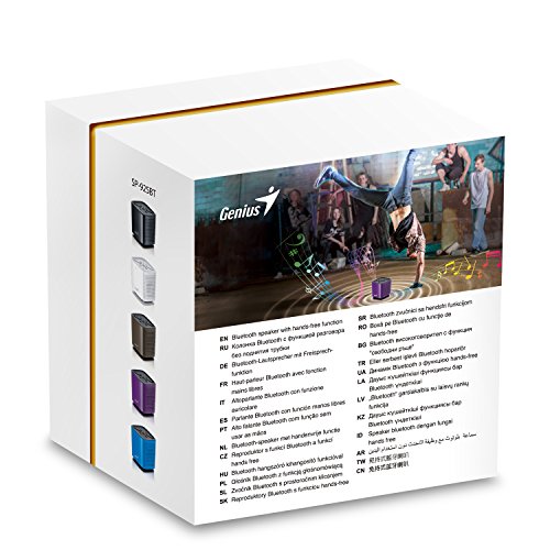 Genius Sp-925Bt Brown V4.0 Bluetooth Stereo 2X5W Surround Sound, Built-In Mic (Brown) #TOP7