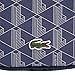 Lacoste Men's Vertical Camera Bag, Dove Grey/White/Navy Blue/Sunny, One Size
