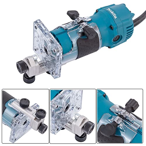 Tupia Manual 530W Base Articulada 3709 com Kit Makita 220V