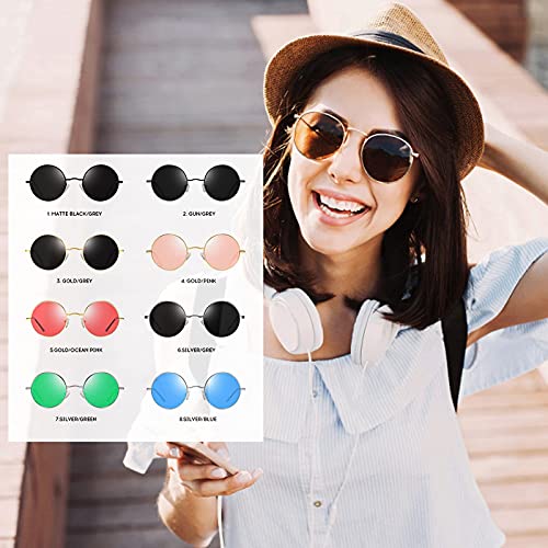 Dollger Sunglasses Mens, Polarized Round Sunglasses Glasses Circle Retro Steampunk Sunglasses UV400 Hippie Specs Sunglasses For Women Men Metal Frame Festival Sunglasses (Green) steampunk buy now online Dollger Sunglasses Mens, Polarized Round Sunglasses Glasses Circle Retro Steampunk Sunglasses UV400 Hippie Specs Sunglasses For Women Men Metal Frame Festival Sunglasses (Green) steampunk buy now online