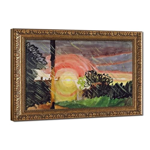 Toile Charles Burchfield d'exception - Décoration murale premium grand format avec cadre