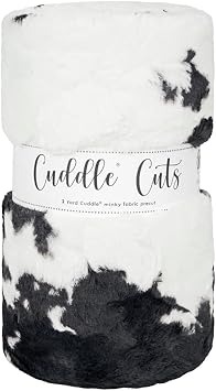 Shannon Fabrics Luxe Cuddle Cut 2Yd-Calf Bessie Fabric, Assorted, 60 Inches