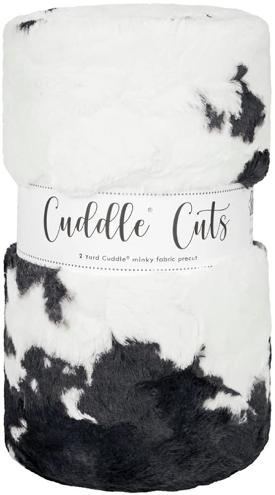 Luxe Cuddle Cut 2Yd-Calf Bessie Fabric, Assorted, 60 Inches