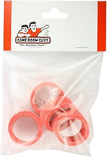 Game Room Guys Pinball Flipper Rubber - Red - 1/2