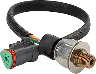 224-4536 3PP6-1 Fuel Rail Pressure Sensor Replacement for On Highway C7 C9 Diesel Engine Replacement for Caterpillar CAT C7 3126 C15 MXS BXS NXS 2244536 194-6726 1946726