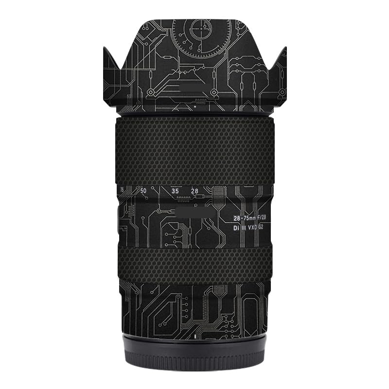 Autocollant Tamron 28-75 F2.8 G2 Nikon protection objectif vinyle