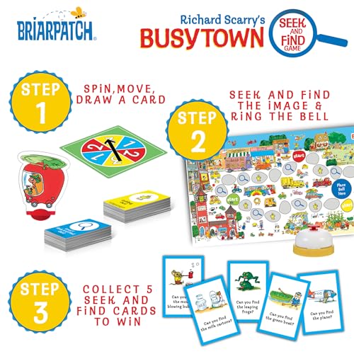Image of Briarpatch, Richard Scarry's Busytown Seek and Find Game, Based on Early Reader Books for Preschool, Kindergarten and 1st Grade