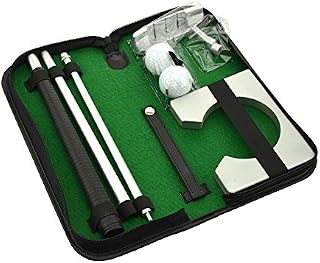 Neon Executive Gift Portable Golf Putter Set Kit with Ball Hole-Cup for Travel