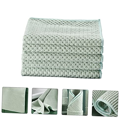 CLISPEED 50 Unidades pano de cozinha pano de casa toalha de microfibra panos de limpeza toalhas pano