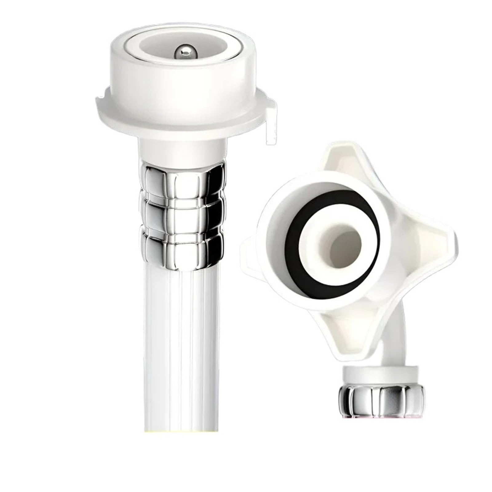 Manguera de entrada de agua a prueba de explosiones, lavadora Universal completamente automática, extensión de agua extendida(5m steel head)