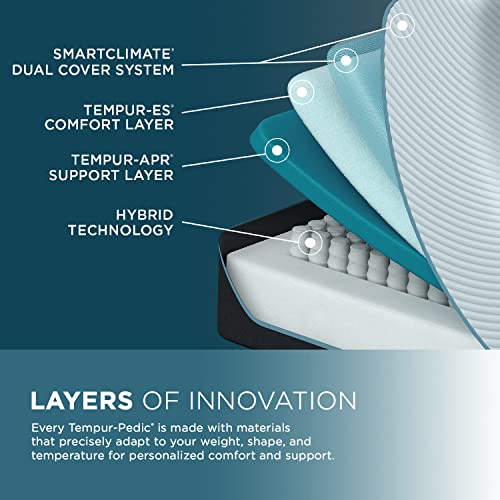 Image of TEMPUR-PEDIC ProAdapt Hybrid, King, 12 inch Memory Foam Hybrid 10-year limited warranty