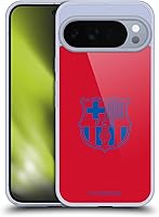 Vista 56 de Head Case Designs Funda de gel con licencia oficial del FC Barcelona Barca Crest Patterns [protección de grado militar] compatible con Google Pixel 3