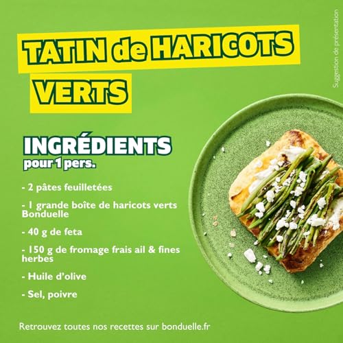Haricots Verts Extra fins Cuits À La Vapeur Bonduelle La Boîte De - vue 5