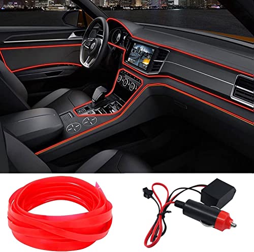 Luces LED Coche,Tiras Led Coche, APP Control Led Coche Interior,Iluminación LED Interiores Automóvil,Tira LED Iluminación,LED Atmósfera Ambiental Automóvil,Interior Atmósfera Led Iluminación Cover
