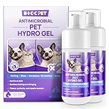 HICC PET Dog Wound Care Hydro Gel, Heals Wounds, Hot Spot Treatment for Dogs, Soothes Inflammation, Prevents Infection, Treats Bites, Scratches & Skin Ulcers, Cat Horse Wound Care Solution, 2 Packs