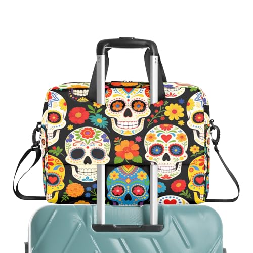 Bolso para laptop 16 pulgadas diseño Skull Art México miniatura 6