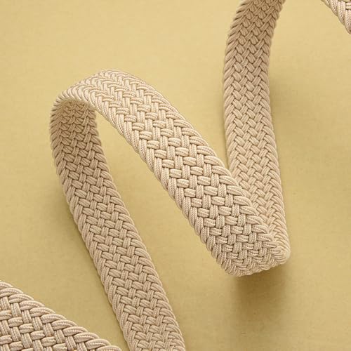 105cm Casual Knitted Pin Buckle Jeans Belt Woven Canvas Elastic Expandable Stretch Belts for Women Men Unisex Girdle4