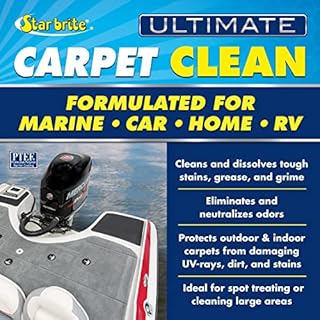 STAR BRITE Ultimate Carpet Clean Spray - High-Performance Marine Carpet Cleaner for Boats, Bass Boats - Removes Tough Stains & Odors - Easy to Use - Ideal for Car, Home, and RV (088922P)