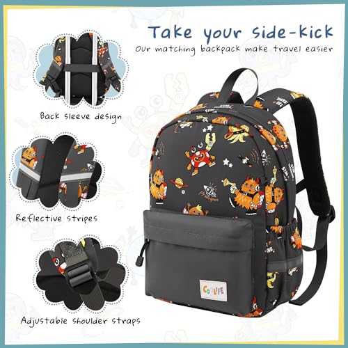Coolife Kid’S Luggage Set 5 Piece Suitcase Set 16’’ Carry On Hardside Spinner Toddler Luggage Travel Rolling Luggage Girls Boys thumb #3