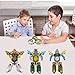 6PCS Transformable Fidget Spinners for Kids Party Favor, Deformable Robot Spinner Fidget Toys, Fingertip Gyros Stress Relief Sensory Toy Stocking Stuffers Bulk Gifts Kids Classroom Prizes