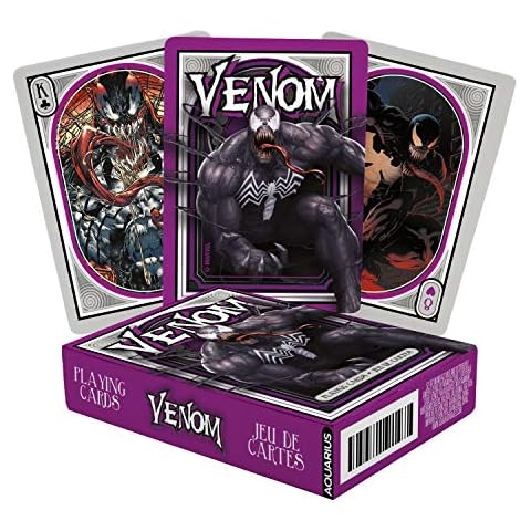 AQUARIUS Marvel Comics Venom Playing Cards Cover