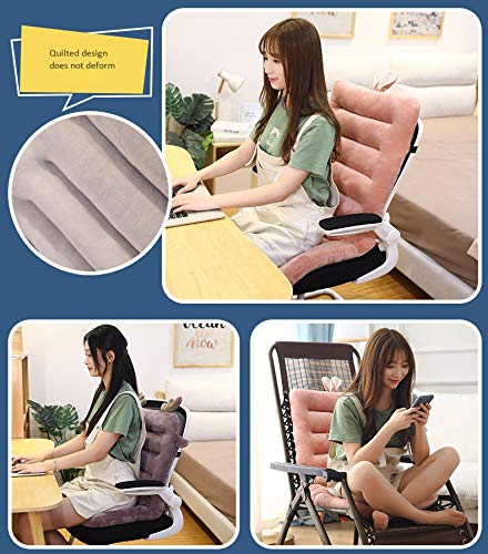 Coussin de chaise à dossier haut pour le bureau et la maison