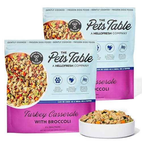 The Pets Table Human-Grade Turkey Casserole Fresh Dog Food, Dog