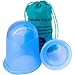 Anti Cellulite Cup Set - Anti Cellulite Suction Cup For Cellulite Removal + Our Free Anti-Cellulite System - Best Cellulite Remover & Massager - 2 Silicone Vacuum Cups For Cupping Massage & Skin