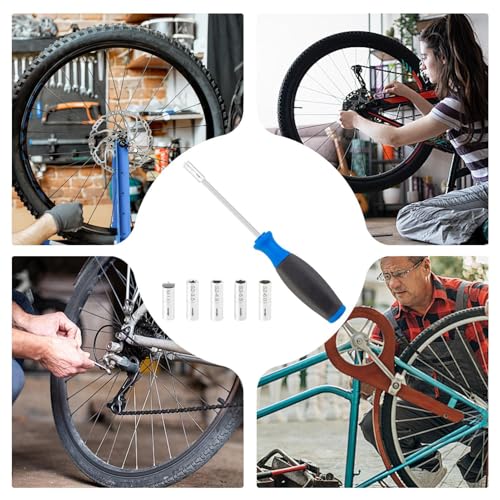 Clé à rayons de construction de roues avec manche ergonomique haute précision - 5