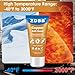 ZDBB Copper Anti Seize Thread Lubricant High Temp Anti-Seize Grease Compound for Automotive Marine Spark Plugs Brake Pads Rotors Nuts Antiseize Grease with Brush,1oz (1-Pack)