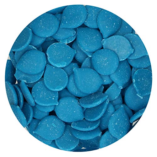 FunCakes Deco Melts Blu - Immergere, Gocciolare, Spruzzare E Decorare! Sciogliere Nel Microonde E Versare In Ogni Forma. - 250 g