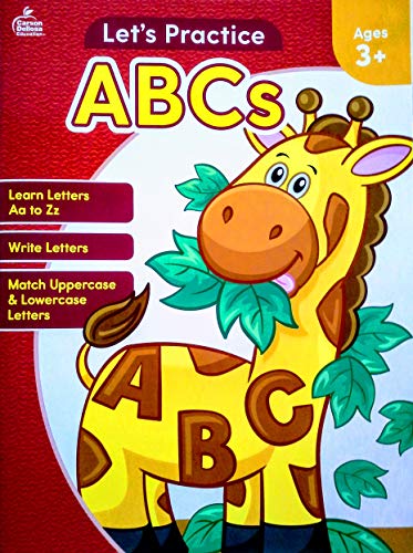 Let's Practice ABCs Workbook Ages 3+ 1483846016 Book Cover