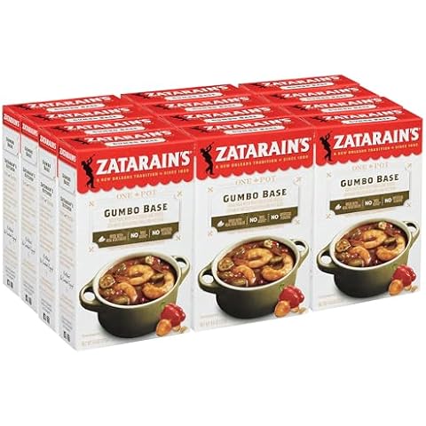 Zatarain's Gumbo Base, 4.5 oz (Pack of 12) Cover