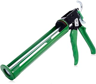 DAFEIKE Caulking Gun Effortless Silicone Sealant Caulk Gun, Revolving Adhesive Applicator for 9, 10, 11 oz Cartridge, 26:1 Thrust Ratio…