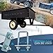 HASKYY Aluminium Transportbox 615x265x300 mm Truckbox Deichselbox Werkzeugkasten Alubox Alukoffer