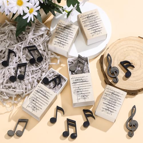 Set de 20 Imanes Decorativos Musicales Mini Notas miniatura 4