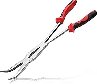 Vista 13 de Alicates de corte de alambre de doble pivote XL de largo alcance, cortadores laterales de doble articulación, alicates de corte de acción compuesta