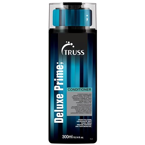 TRUSS Acondicionador Deluxe Prime  Tratamiento de acondicionamiento profundo, reparación del cabello y suavizante del cabello con una acción