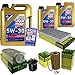 Produktbild QR-PARTS 69359363 Filter Set Inspektionspaket 7 Liter Liqui Moly Motoröl Longlife III 5W-30 MANN-FILTER Innenraumfilter Kraftstofffilter Luftfilter Ölfilter
