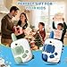 Dinosaur Walkie Talkie for Kids Age 3-5,2 Pack Walkie Talkies Outdoor Indoor Toys with 1000ft Range,Christmas Birthday Gifts Toys for 4 5 6 7 8 Year Old Boys Girls