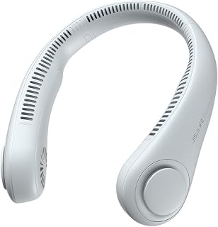 JISULIFE Portable Neck Fan Life3, Hands-Free Bladeless, 5 Speeds, 4000 mAh Battery Operated Wearable Personal Fan, Twistab Price In India