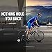 Fluid Bike Trainer Stand, Health LINE Product Indoor Fluid Bicycle Exercise Trainer w Quiet Real Road Feel Flywheel, Supports 370lbs Portable Cycling Stand