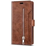 Die Huawei P30 Lite Brieftasche Flip Case Magnetverschluss Design hält Handy sicher, wenn sie nicht verwendet werden, Es wird das versehentliche Öffnen der Ledertasche effektiv verhindert.