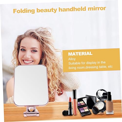 Espejo de maquillaje portátil y ligero Happyyami miniatura 3