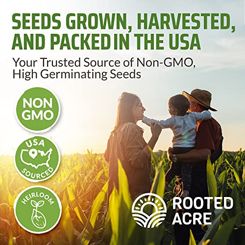 Rooted Acre 8 Varieties Hot Peppers – 240 Heirloom Seeds, High Germination – Includes Ghost, Jalapeño, Serrano, California Wonder & More – Spicy Pepper Garden Mix - Image 7