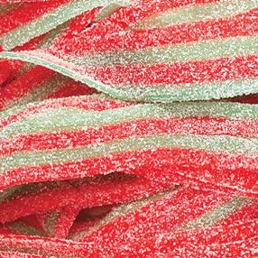 Sour PowerStrawberry Apple Belts, 2 Pounds